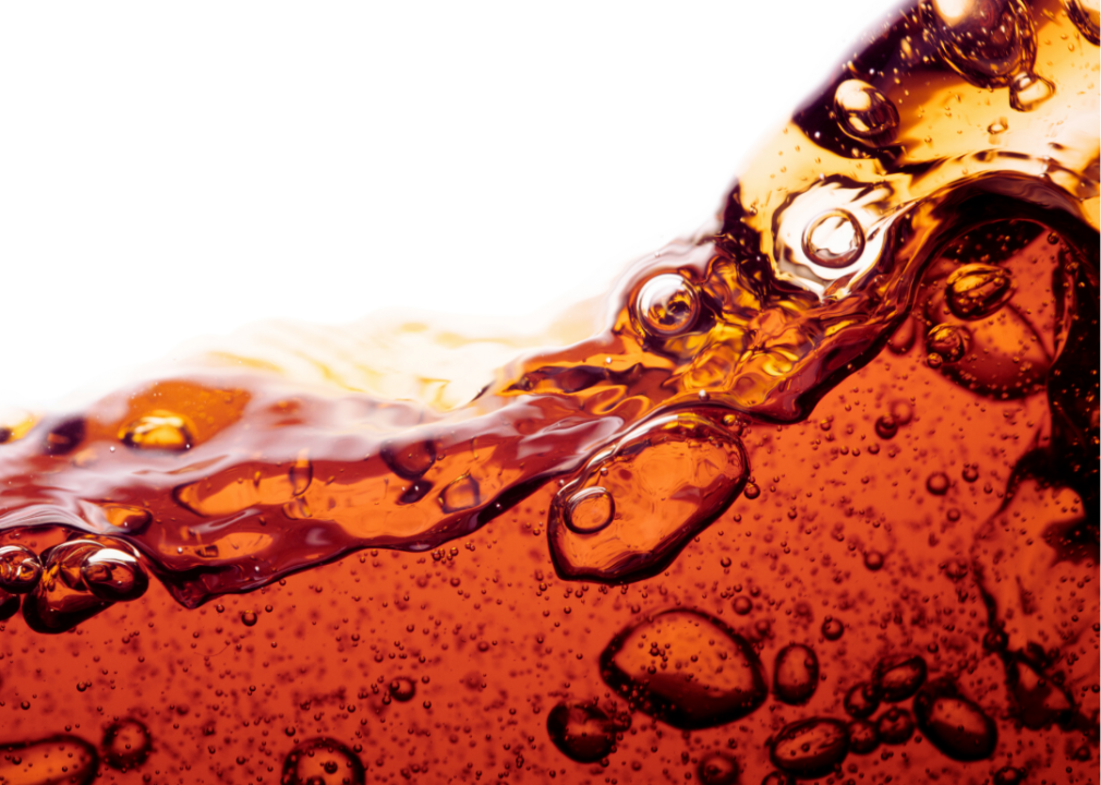 Soda with brominated vegetable oil